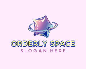 Space Star Orbit logo design