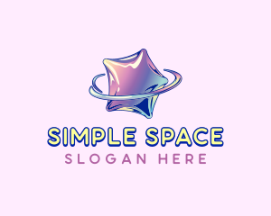 Space Star Orbit logo design