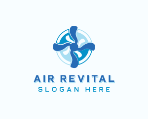 Cool Wind Ventilation logo design