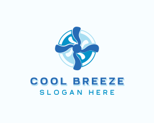 Cool Wind Ventilation logo design