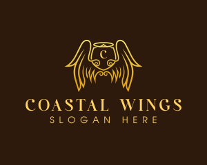 Angelic Wings Halo logo design