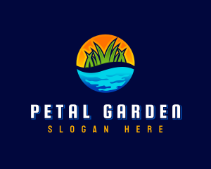 Eco Pond Landscaping logo design