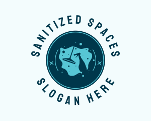 Housekeeping Cleaning Sanitation  logo