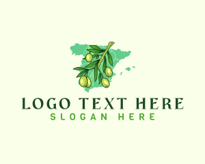 Spain Spanish Olive logo