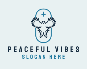 Peace Dove Church logo design