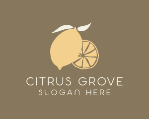 Lemon Citrus Fruit logo