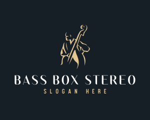 Bass Concert Musician logo design