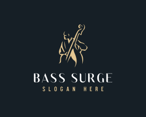 Bass Concert Musician logo design