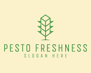 Organic Tower Shop logo design