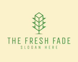 Organic Tower Shop logo design