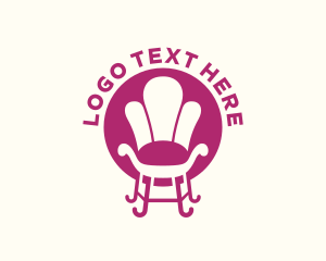 Vanity Chair Furniture Logo