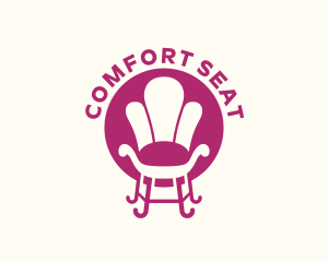 Vanity Chair Furniture logo design