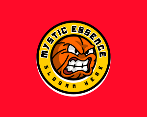Basketball League Game logo design