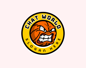 Basketball League Game logo design