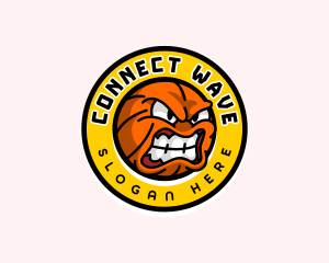 Basketball League Game logo design