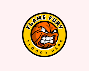 Basketball League Game logo design