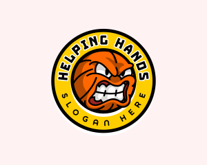 Basketball League Game logo design