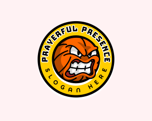 Basketball League Game logo design