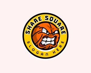 Basketball League Game logo design