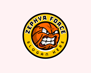 Basketball League Game logo design