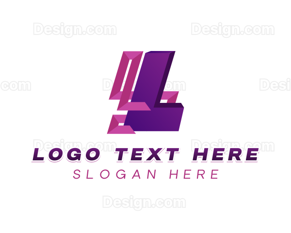 Studio Agency Letter L Logo