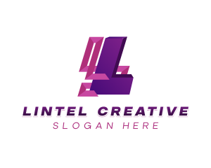 Studio Agency Letter L logo design