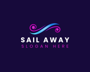 Sea Wave Resort logo design