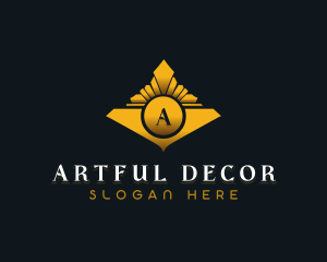 Elegant Art Deco Ornament logo design