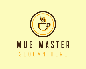 Hot Coffee Mug  logo design