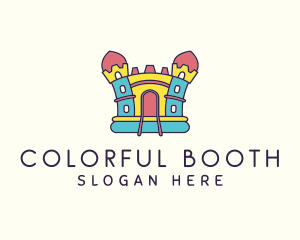 Colorful Castle Fort logo design