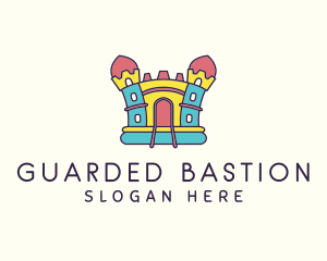 Colorful Castle Fort logo design