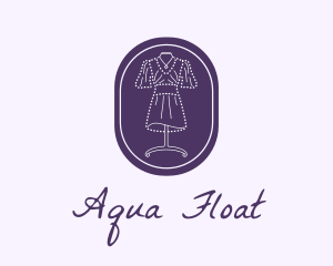 Purple Dress Mannequin logo design