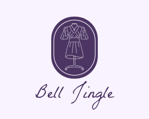 Purple Dress Mannequin logo design