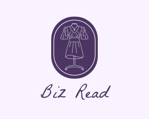 Purple Dress Mannequin logo design