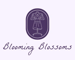 Purple Dress Mannequin logo design