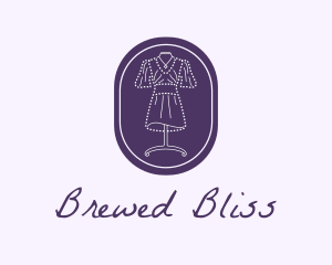 Purple Dress Mannequin logo design