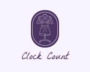 Purple Dress Mannequin logo design