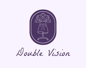 Purple Dress Mannequin logo design