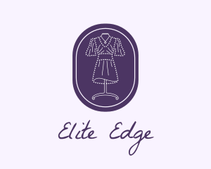 Purple Dress Mannequin logo design