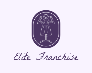 Purple Dress Mannequin logo design