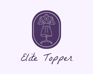 Purple Dress Mannequin logo design