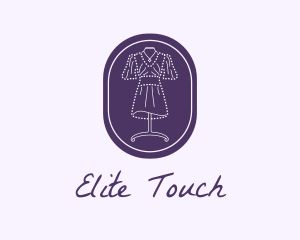 Purple Dress Mannequin logo design