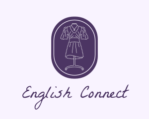 Purple Dress Mannequin logo design