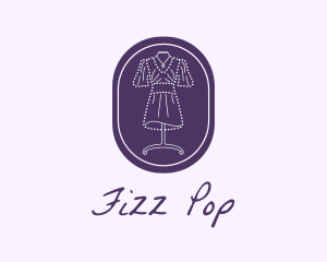 Purple Dress Mannequin logo design