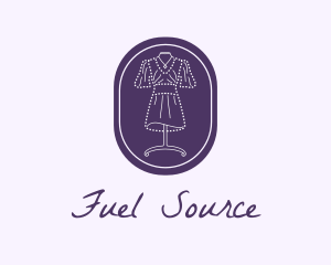 Purple Dress Mannequin logo design