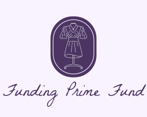 Purple Dress Mannequin logo design