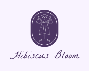 Purple Dress Mannequin logo design