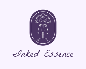 Purple Dress Mannequin logo design