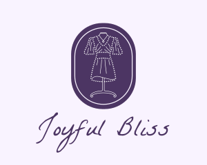 Purple Dress Mannequin logo design