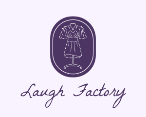 Purple Dress Mannequin logo design